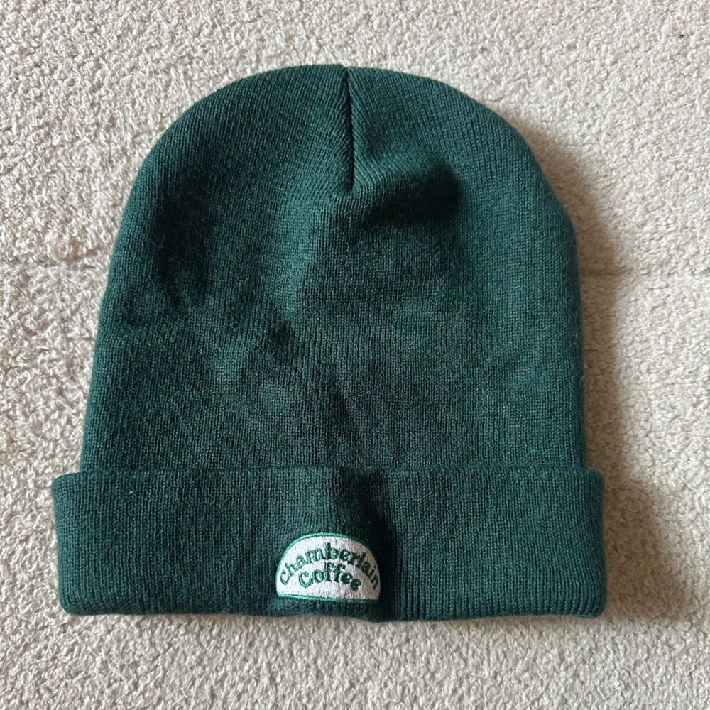 Chamberlain Coffee Green Beanie Hat